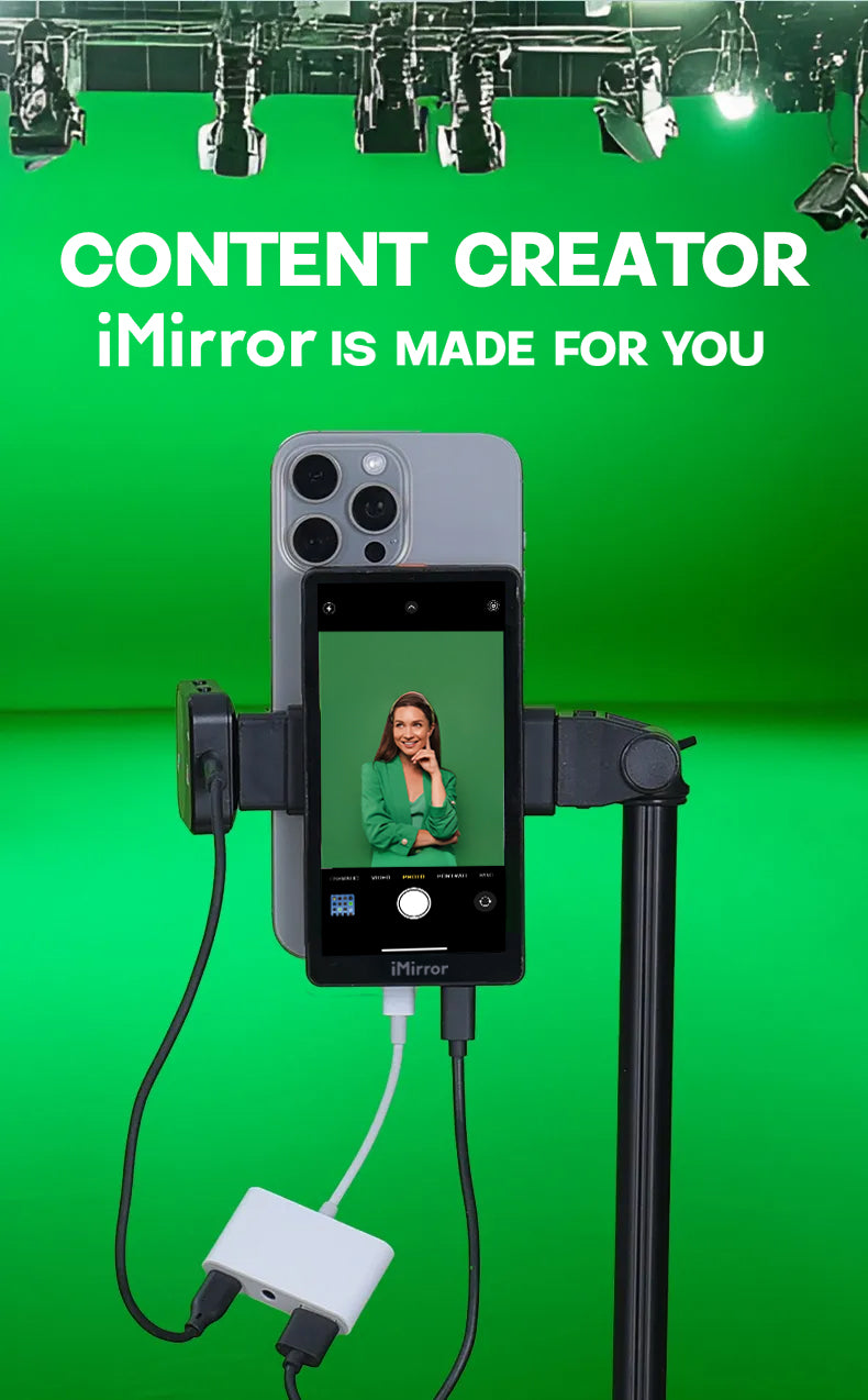 iMirror – Your iPhone, in double vision.